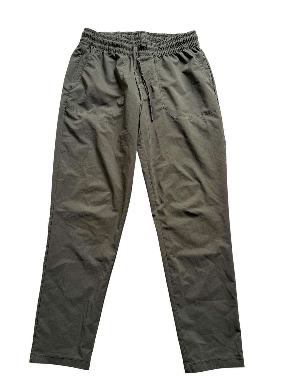 North Face Women’s Hiking Pants Size Medium Olive Green Tapered Stretch Outdoor